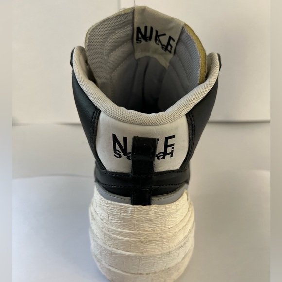 Nike blazer, mid black Wolf, grey (Size 10 and Half) - Picture 4 of 7